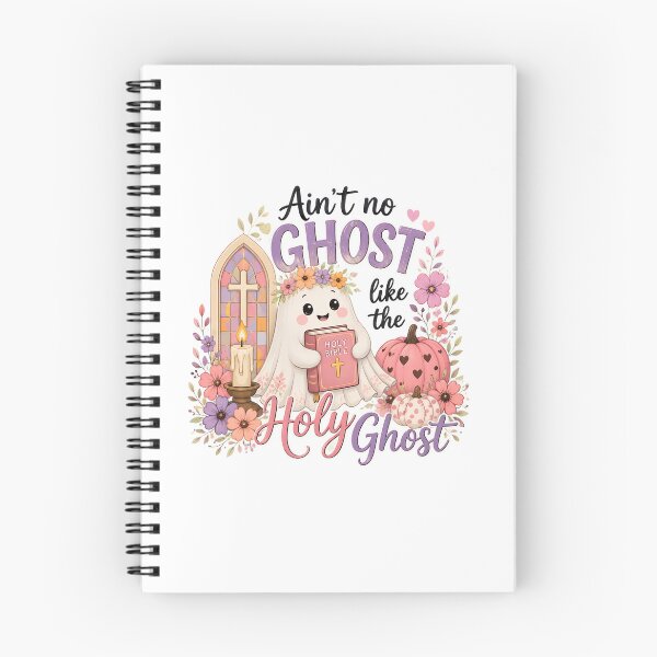 Item preview, Ain't No Ghost Like The Holy Ghost Cute Ghost Bible Halloween designed and sold by PaletteArc.