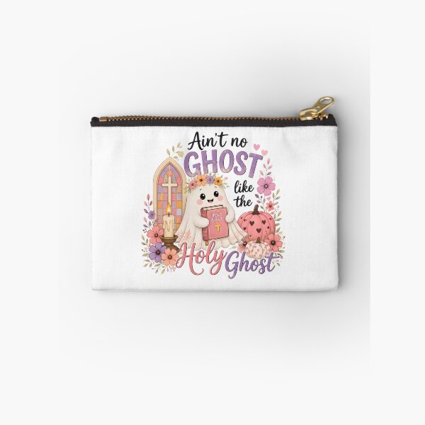 Item preview, Ain't No Ghost Like The Holy Ghost Cute Ghost Bible Halloween designed and sold by PaletteArc.