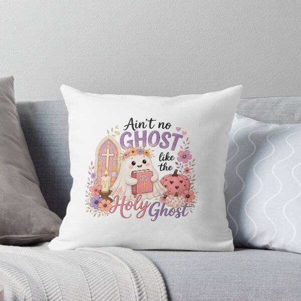 Item preview, Ain't No Ghost Like The Holy Ghost Cute Ghost Bible Halloween designed and sold by PaletteArc.