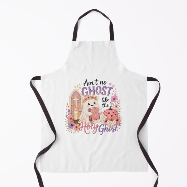 Item preview, Ain't No Ghost Like The Holy Ghost Cute Ghost Bible Halloween designed and sold by PaletteArc.