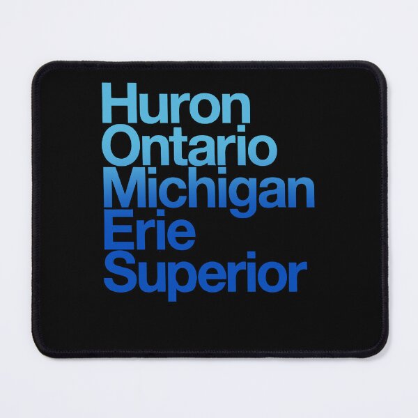 Item preview, Great Lakes Typography Design designed and sold by cerima.
