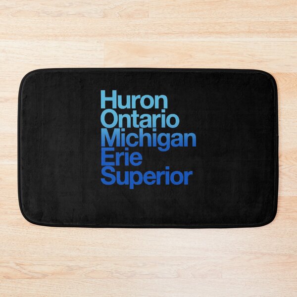 Item preview, Great Lakes Typography Design designed and sold by cerima.