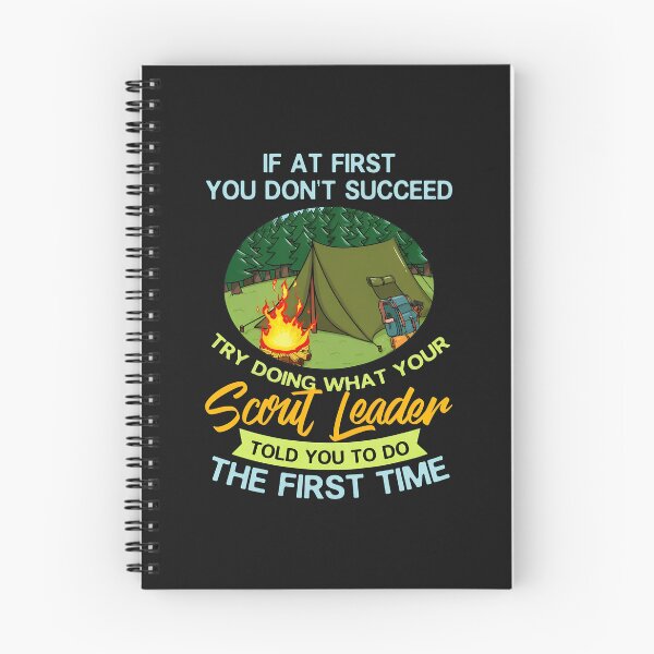 Item preview, Scout Leader Camping Humor Text Design designed and sold by sealescoz.