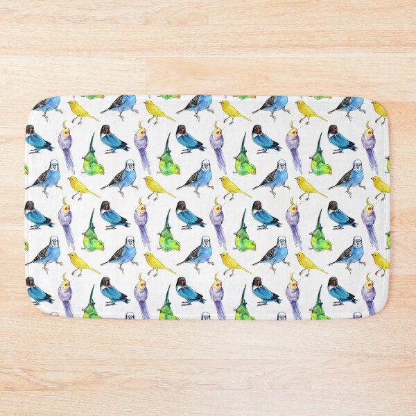Item preview, Bird Watercolour pattern  designed and sold by EllenorMererid.