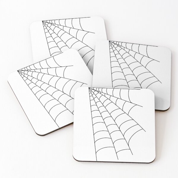 Item preview, Spooky Spider Web Corner — Minimalist Halloween Line Art designed and sold by LYAN-STORE.