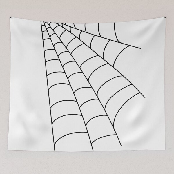 Item preview, Spooky Spider Web Corner — Minimalist Halloween Line Art designed and sold by LYAN-STORE.