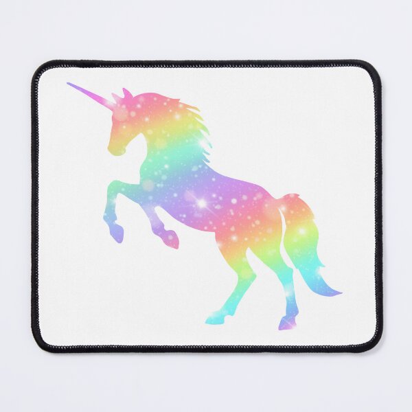 Item preview, Sparkling Rainbow Unicorn Silhouette designed and sold by AnimaliaStar.