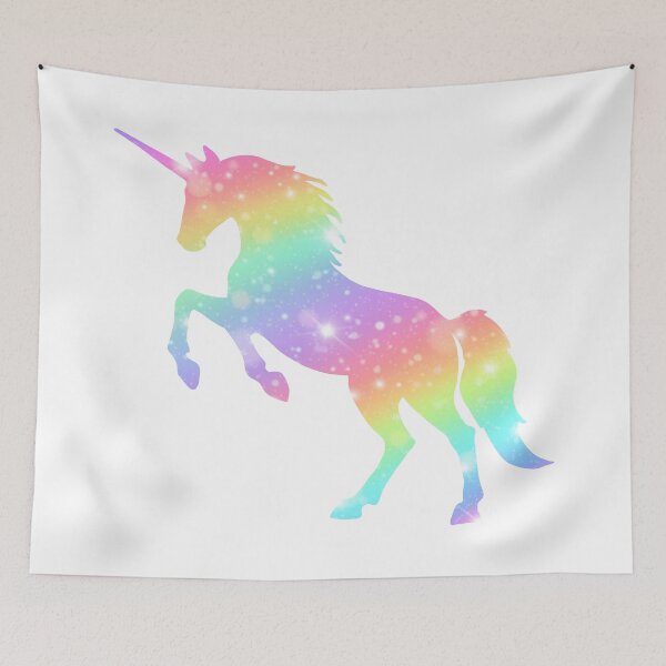 Item preview, Sparkling Rainbow Unicorn Silhouette  designed and sold by AnimaliaStar.