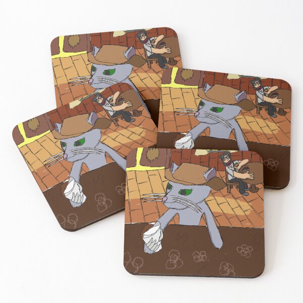 Item preview, Cowboy Cat designed and sold by BigArtStore.