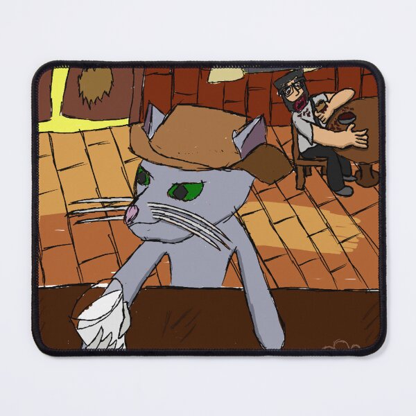 Item preview, Cowboy Cat designed and sold by BigArtStore.