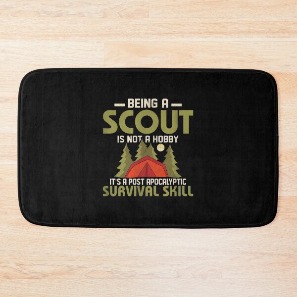 Item preview, Scout Post Apocalyptic Survival Skill Funny Outdoor designed and sold by straitnee.