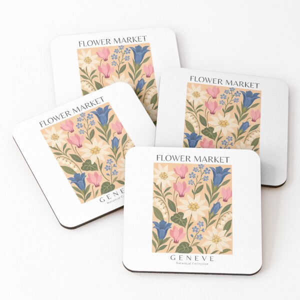 Item preview, Geneve - Flower Market designed and sold by StudioRedKoala.