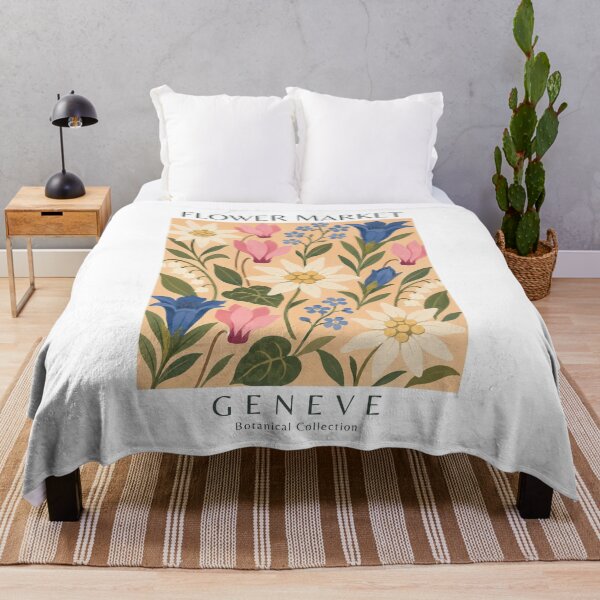 Item preview, Geneve - Flower Market designed and sold by StudioRedKoala.