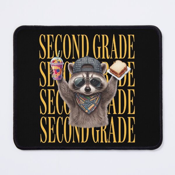 Item preview, Second Grade Funny Raccoon Back To School designed and sold by CaneufeyCip.