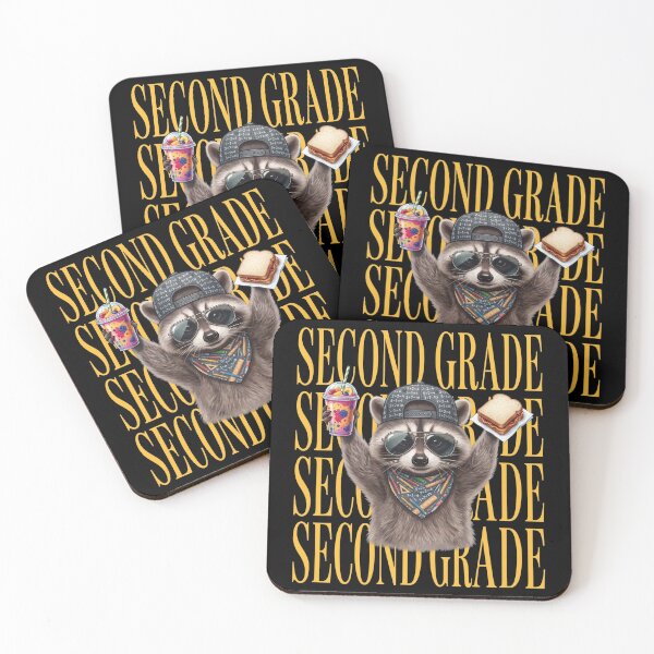 Item preview, Second Grade Funny Raccoon Back To School designed and sold by CaneufeyCip.