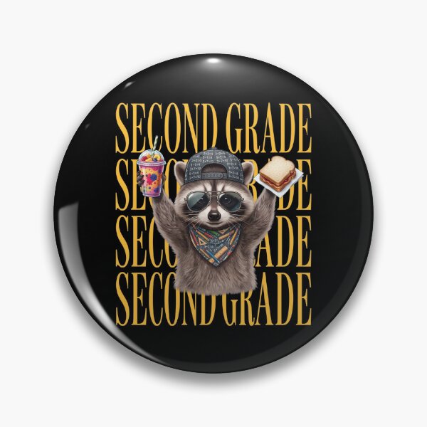 Item preview, Second Grade Funny Raccoon Back To School designed and sold by CaneufeyCip.