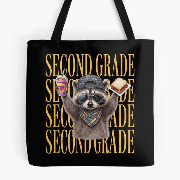 Item preview, Second Grade Funny Raccoon Back To School designed and sold by CaneufeyCip.