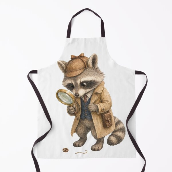 Item preview, Lindo mapache detective designed and sold by photoparadise22.