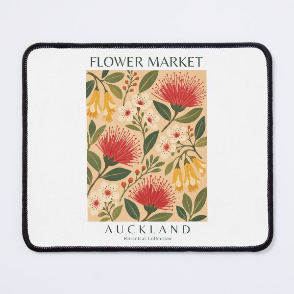 Item preview, Auckland - Flower Market designed and sold by StudioRedKoala.