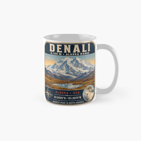 Item preview, Denali Alaska Mountain designed and sold by naturalsurvival.