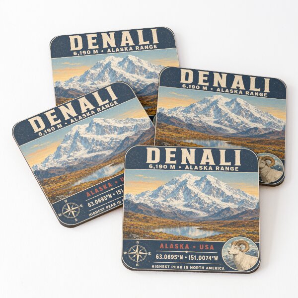 Item preview, Denali Alaska Mountain designed and sold by naturalsurvival.