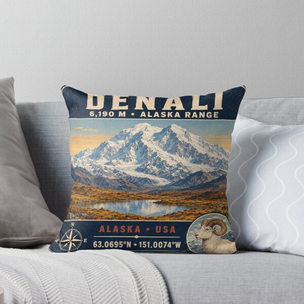 Item preview, Denali Alaska Mountain designed and sold by naturalsurvival.