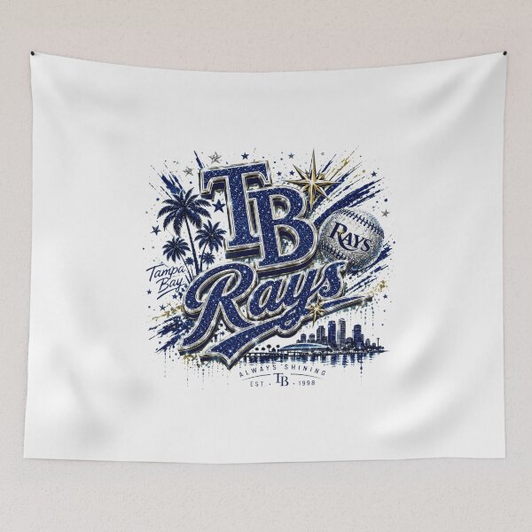 Item preview, Sparkling Rays Baseball Fan Design designed and sold by RojanVisorf.