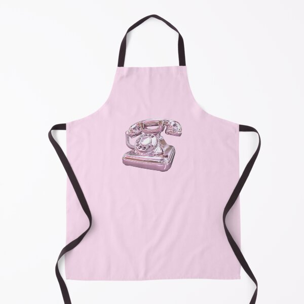 Item preview, Pink Chrome Retro Rotary Telephone designed and sold by jianina-alondra.