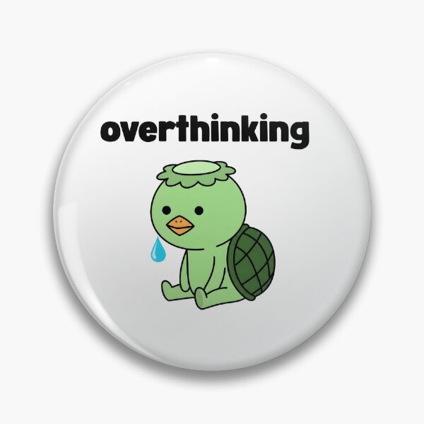 Item preview, cute overthinking kappa designed and sold by Rockveil Co..