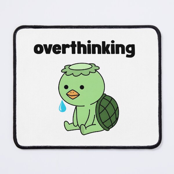 Item preview, cute overthinking kappa designed and sold by Rockveil Co..