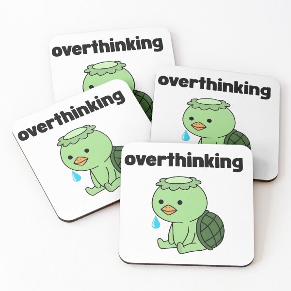 Item preview, cute overthinking kappa designed and sold by Rockveil Co..