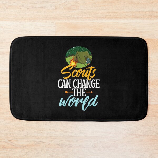 Item preview, Scouts Can Change The World Inspirational Quote designed and sold by brokereskilleb.