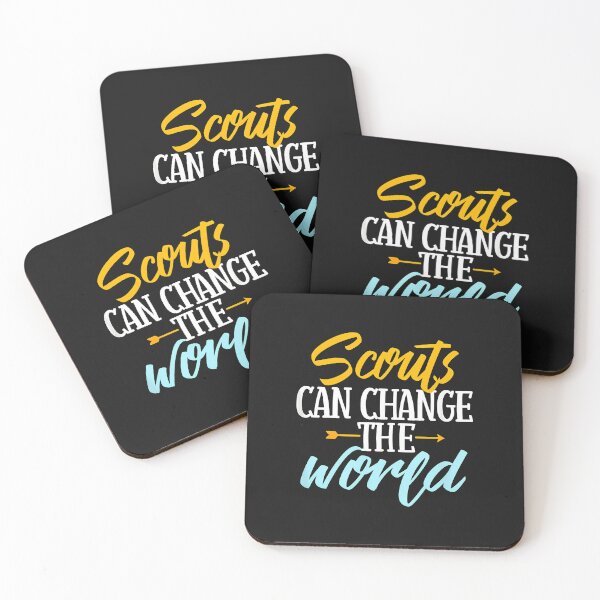 Item preview, Scouts Can Change The World Inspirational Graphic designed and sold by sealescoz.