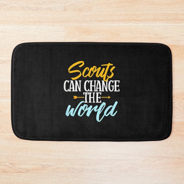 Item preview, Scouts Can Change The World Inspirational Graphic designed and sold by sealescoz.