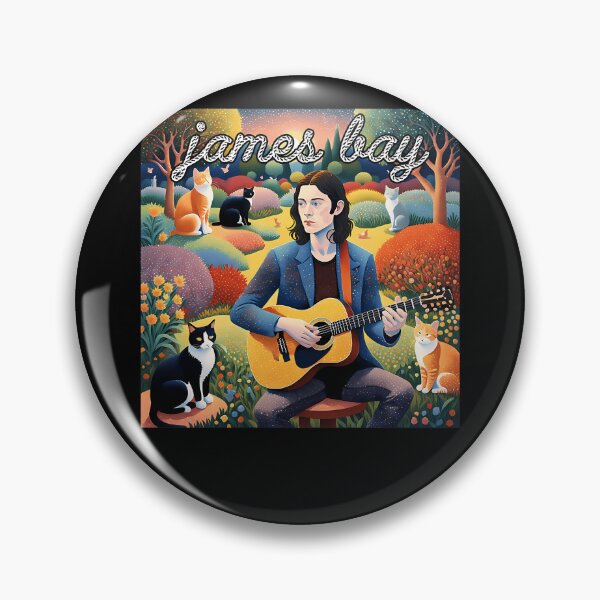Item preview, Singer Guitarist Floral Cats designed and sold by radiantgem.