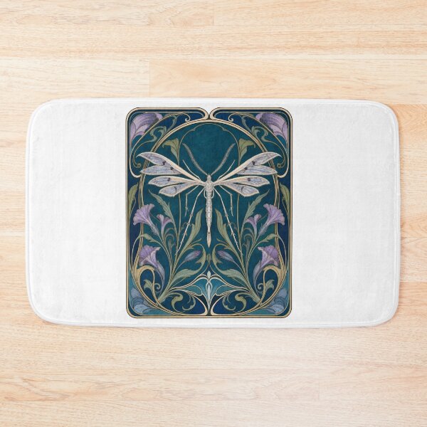 Item preview, Vintage Art Nouveau Plume Moth Floral Entomology designed and sold by AntiqueImages.
