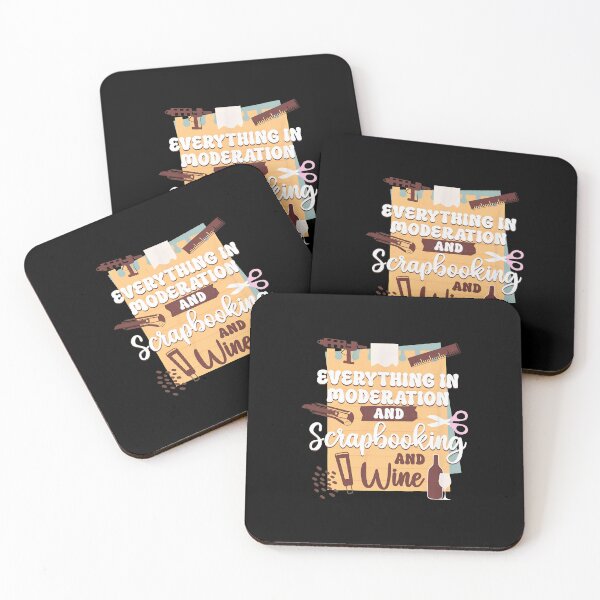 Item preview, Scrapbooking Wine Lover Funny Crafting Humor Apparel designed and sold by straitnee.