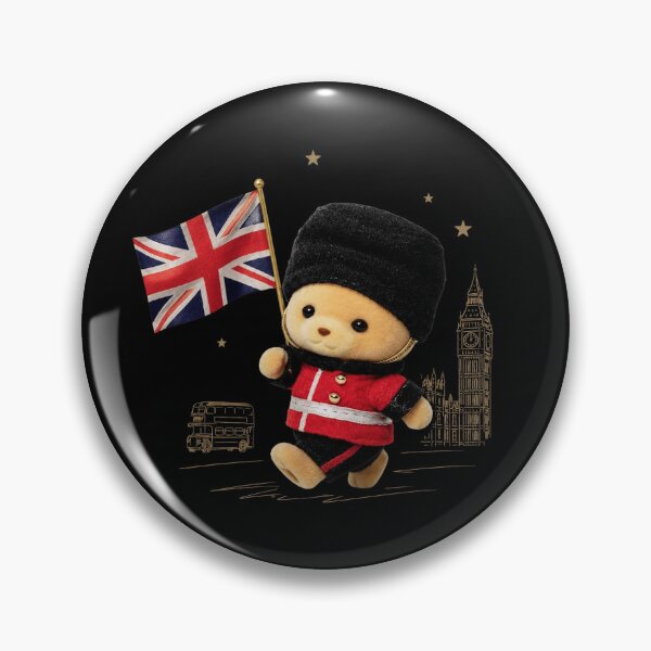 Item preview, Classic Calico Critter Paddington Royal Guard designed and sold by EvanCabrera.