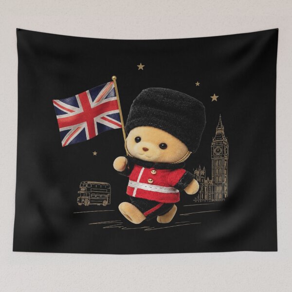Item preview, Classic Calico Critter Paddington Royal Guard designed and sold by EvanCabrera.