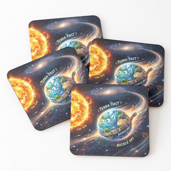 Item preview, Buckle Up Earth Orbiting The Sun Space Humor designed and sold by Michaelragheb.