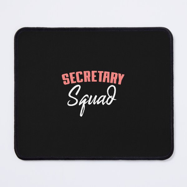 Item preview, SECRETARY Squad Typography Design designed and sold by sealescoz.