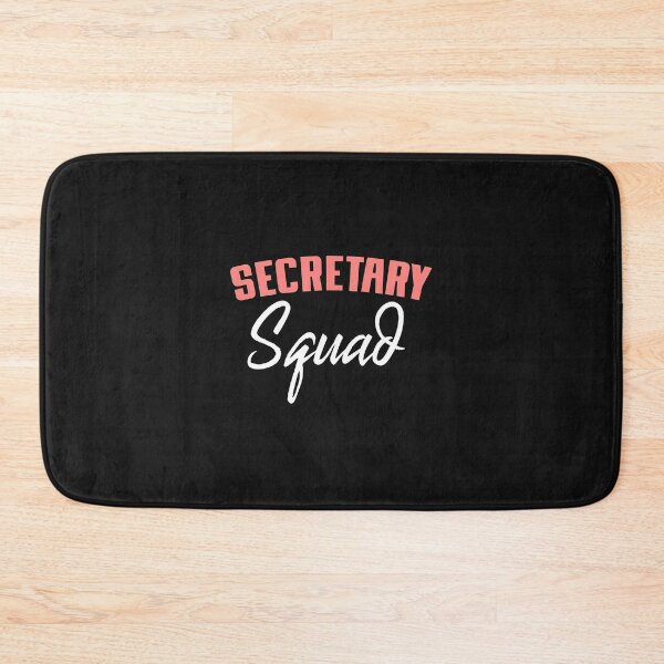 Item preview, SECRETARY Squad Typography Design designed and sold by sealescoz.