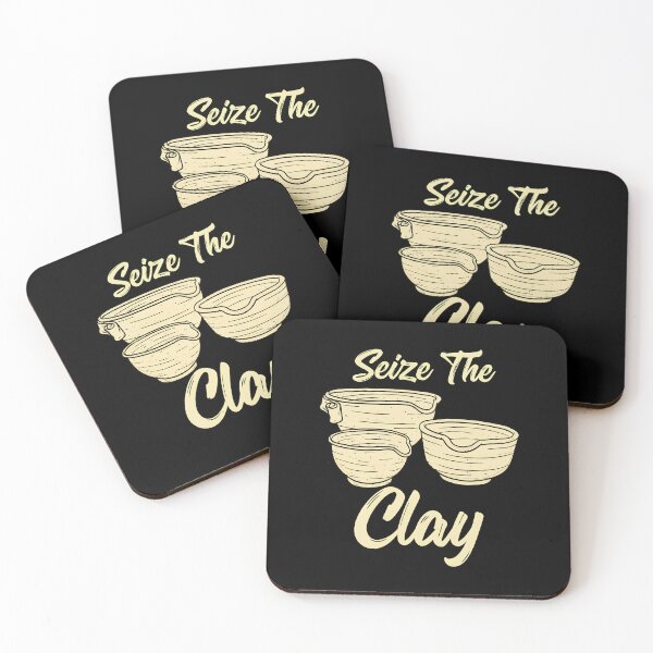 Item preview, Seize The Clay Pottery Lover Ceramic Artist Gift designed and sold by arauzrosu.