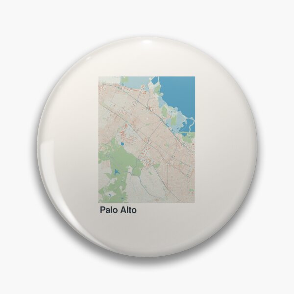 Item preview, Palo Alto Minimalistic Map Art designed and sold by MapsNerd.