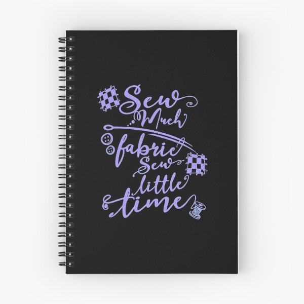 Item preview, Sew Much Fabric Sew Little Time Sewing Quote Graphic designed and sold by straitnee.