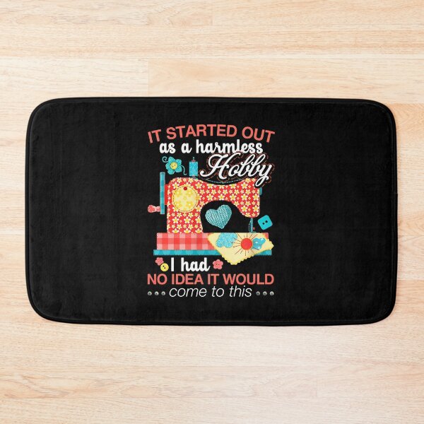 Item preview, Sewing Hobby Funny Quote Machine Crafting Gift designed and sold by obbinkmik.