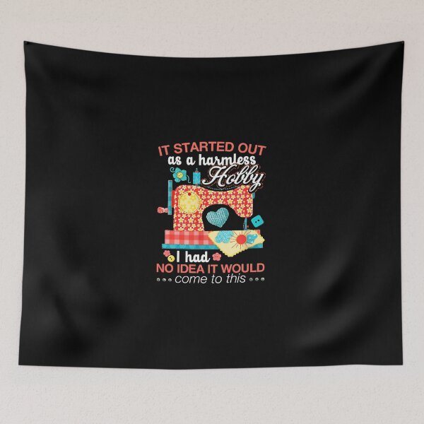 Item preview, Sewing Hobby Funny Quote Machine Crafting Gift designed and sold by obbinkmik.