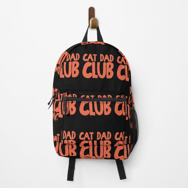 Item preview, Cat Dad Club Bold Orange Retro Typography designed and sold by SoyLamderma.