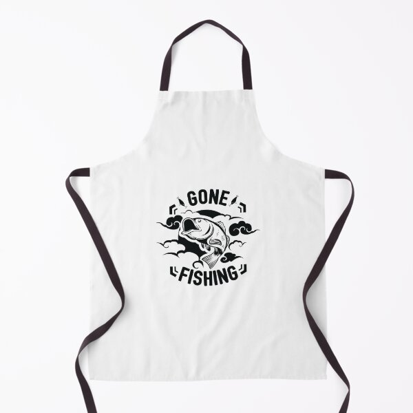 Item preview, Gone Fishing Largemouth Bass Vintage Vector Retro Angler designed and sold by JIMBOEE.