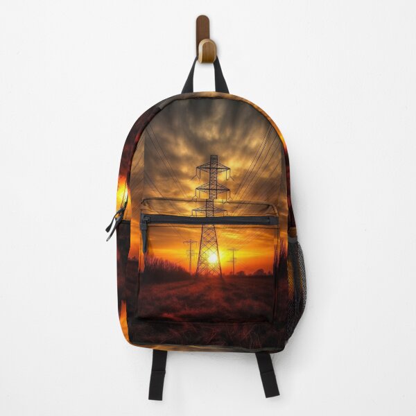 Item preview, Electricity Pylon Sunset Horizon designed and sold by Pylon-Bureau.